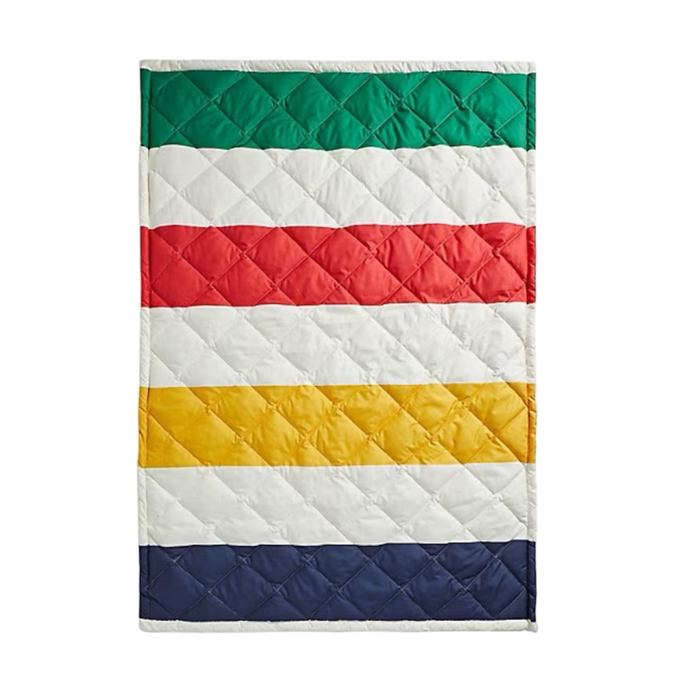 HBC Stripes Hudson’s Bay Company Multistripe Down Throw